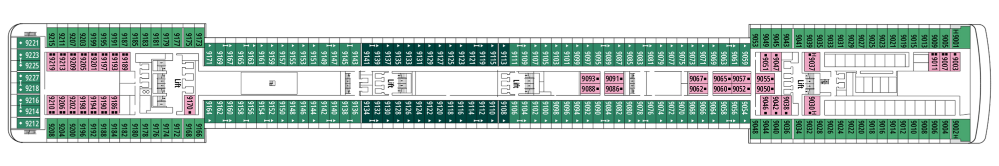 Deck 9 - Viola plan